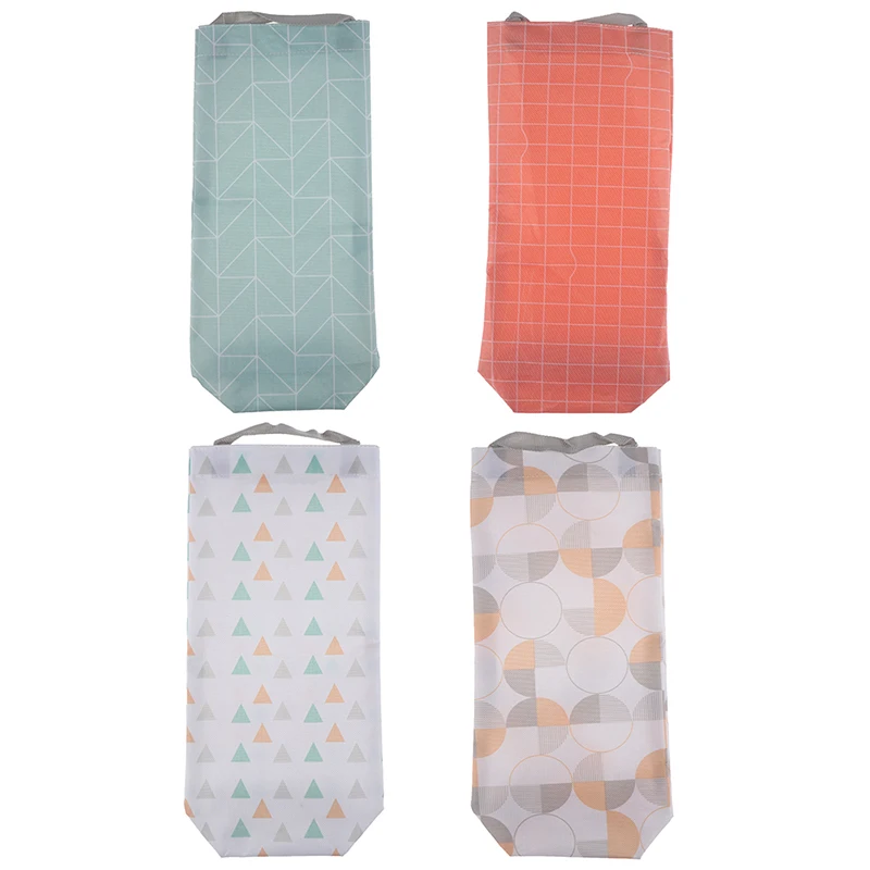 Home Grocery Bag Holder Wall Mount Storage Dispenser Plastic Kitchen Organizer Garbage Bag Storage Bag