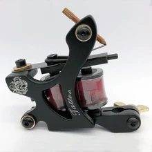 Профессиональный 5 цветов катушки татуировки машина 10 основы катушки чугунные ручной работы татуировки пистолеты машина для Liner Shader