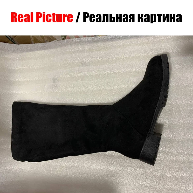 KARINLUNA/Новая женская обувь с застежкой молнией размера плюс 34 48 Повседневные