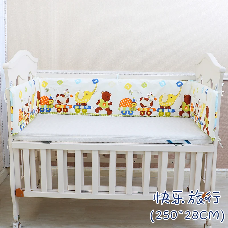 Большой размер цельный детская кровать бампер, детская кроватка для младенца бампер, детская кроватка вокруг подушки, детская защита для