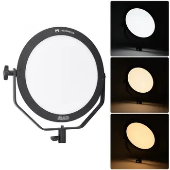 

FalconEyes Ring Light LED Studio Video Soft Light Dimmable 3000-5600K 28W Stepless Touch LCD LED Round Photography Lamp SO-28TD