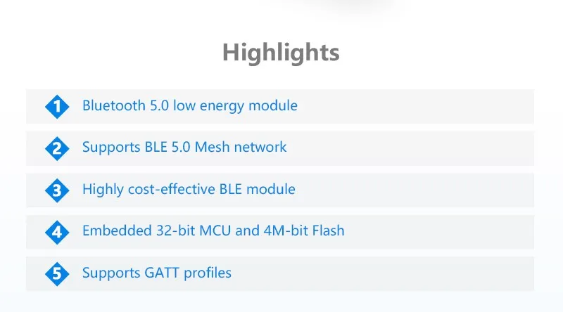 FEASYCOM экономичный модуль Bluetooth 5 0 мини беспроводной BLE для передачи данных в сетке