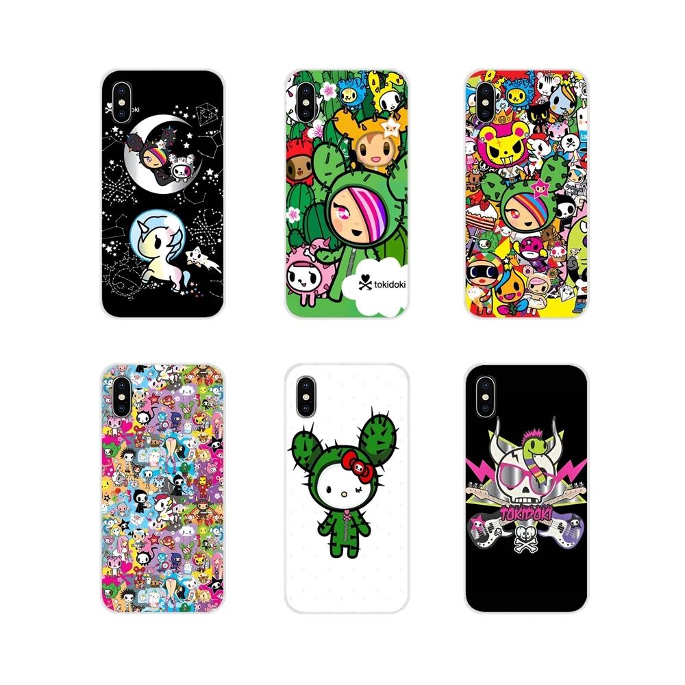 Милый японский чехол для телефона tokidoki с изображением кактуса и кота защитный