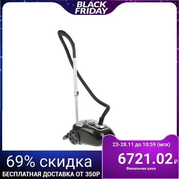 

Vacuum cleaner Centek CT-2519, 2500/500 W, bag, 4 l, black 2868529