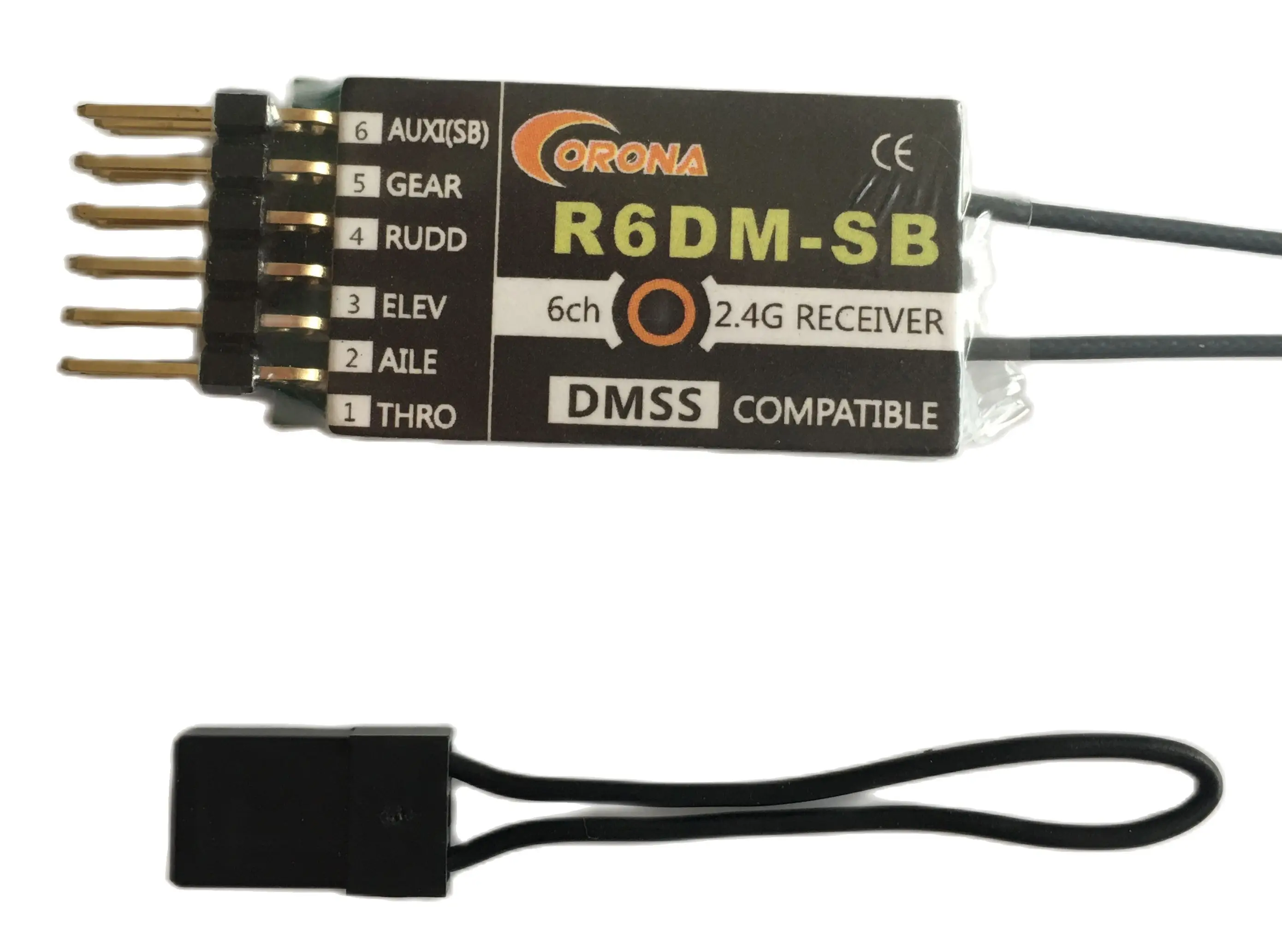

Corona 2,4G R6DM-SB/ R8DM-SB /R4DM-SB JR смтн совместимый приемник w/ S.Bus Поддержка JR смтн XG6 XG7 XG8 XG11