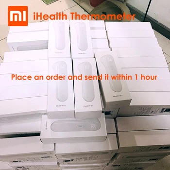 

Xiaomi Mijia iHealth Thermometer Hand Accurate Digital Fever Infrared Clinical Thermometer Non Contact Measurement LED Shown