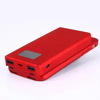 

3 In 1 6000mAh Power Bank Audio Adapter Battery Charger Phone Protective Case For iPhone 7 8 Moblie Phone Accessories with light