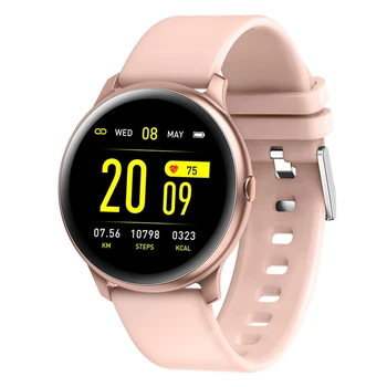 

Kw19 Men Smartwatch Waterproof Wearable Device Heart Rate Monitor Color Display Sports Women Smart Watch for Ios Samsung Pk Dt88