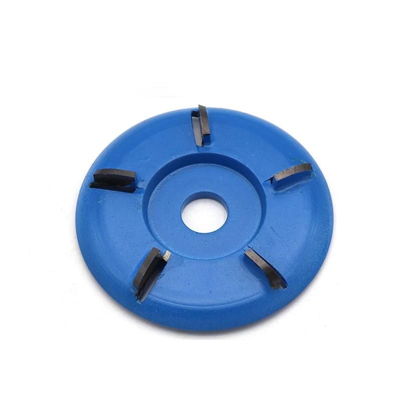 Arc 5 Teeth Blue 3/6 зубьев 90 мм диаметр 16 мм Диаметр отверстия мощность резьба по дереву режущий диск принадлежности для аппаратной обработки угловая шлифовальная машина инструмент полировка аксессуары - Цвет: Arc 5 Teeth Blue