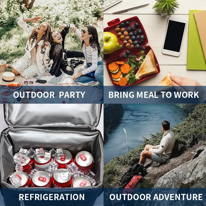Large Waterproof Insulated Cooler Backpack Picnic Beer Ice Food Thermal Bag Leakproof Camping Isothermal Refrigerator Bags