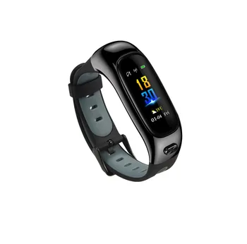 

Smart Wristband Smart Bracelet with Bluetooth Earphone Headset Smart Band Heart Rate Activity Fitness Tracker Smart Watch 812#2