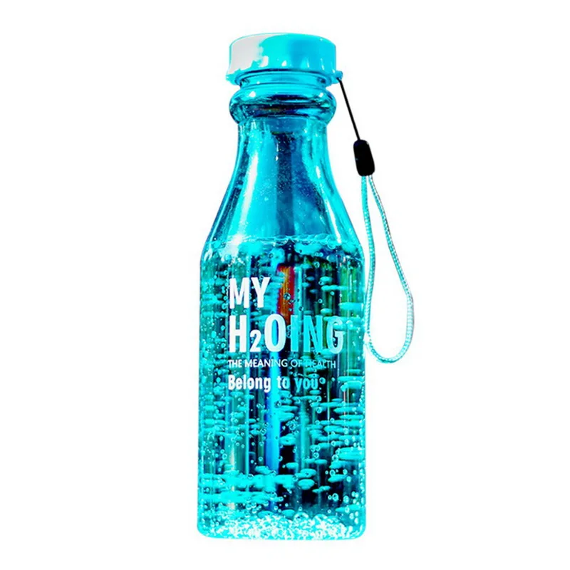 550 мл Небьющийся матовый герметичный пластиковый чайник для кухни портативная бутылка для воды для путешествий Йога Бег кемпинг