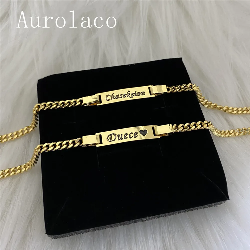 Zoë Chicco 14k Gold Personalized Nameplate Bracelet – ZOË CHICCO