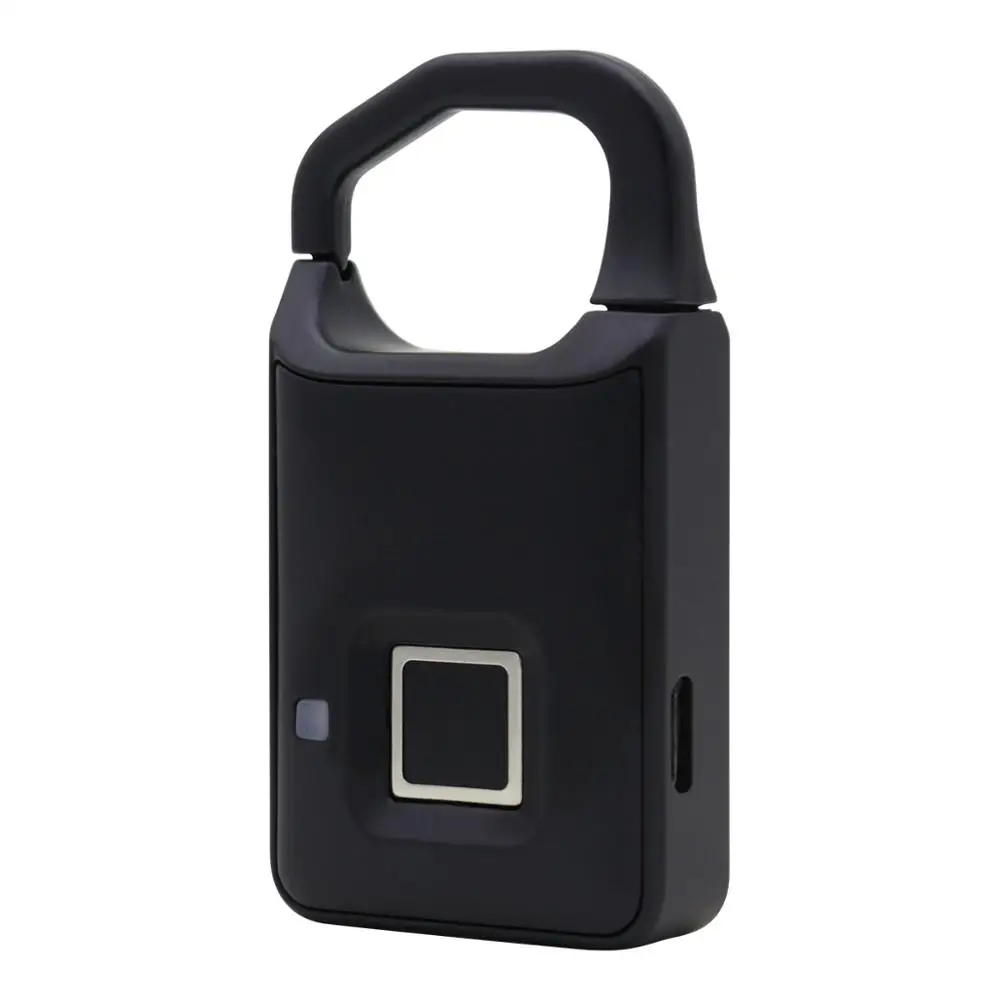 

Lonsonho Smart Fingerprint Bag Lock Keyless Finger Print Padlock USB Rechargeable Locker for Luggage Backpack