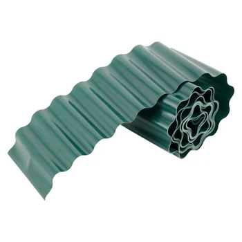 

Garden Decorative Plastic Lawn Trimmed Fence Flower Protect Easy Installation Fence Corrugated Rolling Path