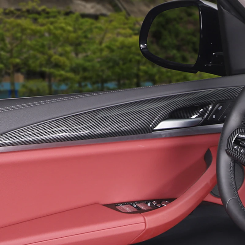 Koolstofvezel Stijl Voor X3 X4 G01 G02 2018 2019 Jaar Auto ABS Center Console Versnellingsbak Decoratie Panel Cover Trim Accessoires