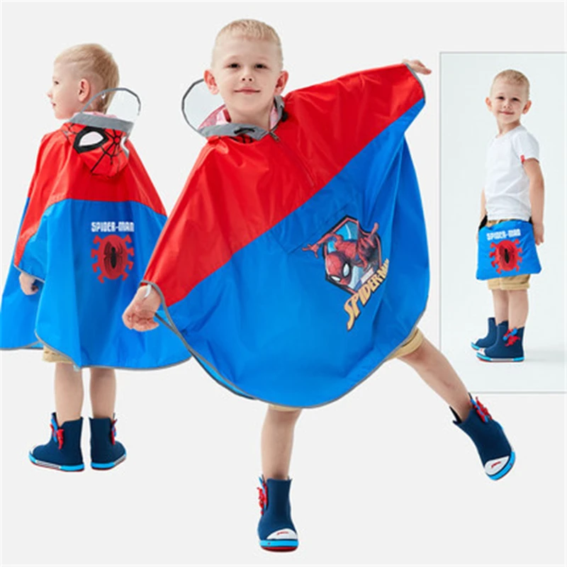 boys hooded poncho