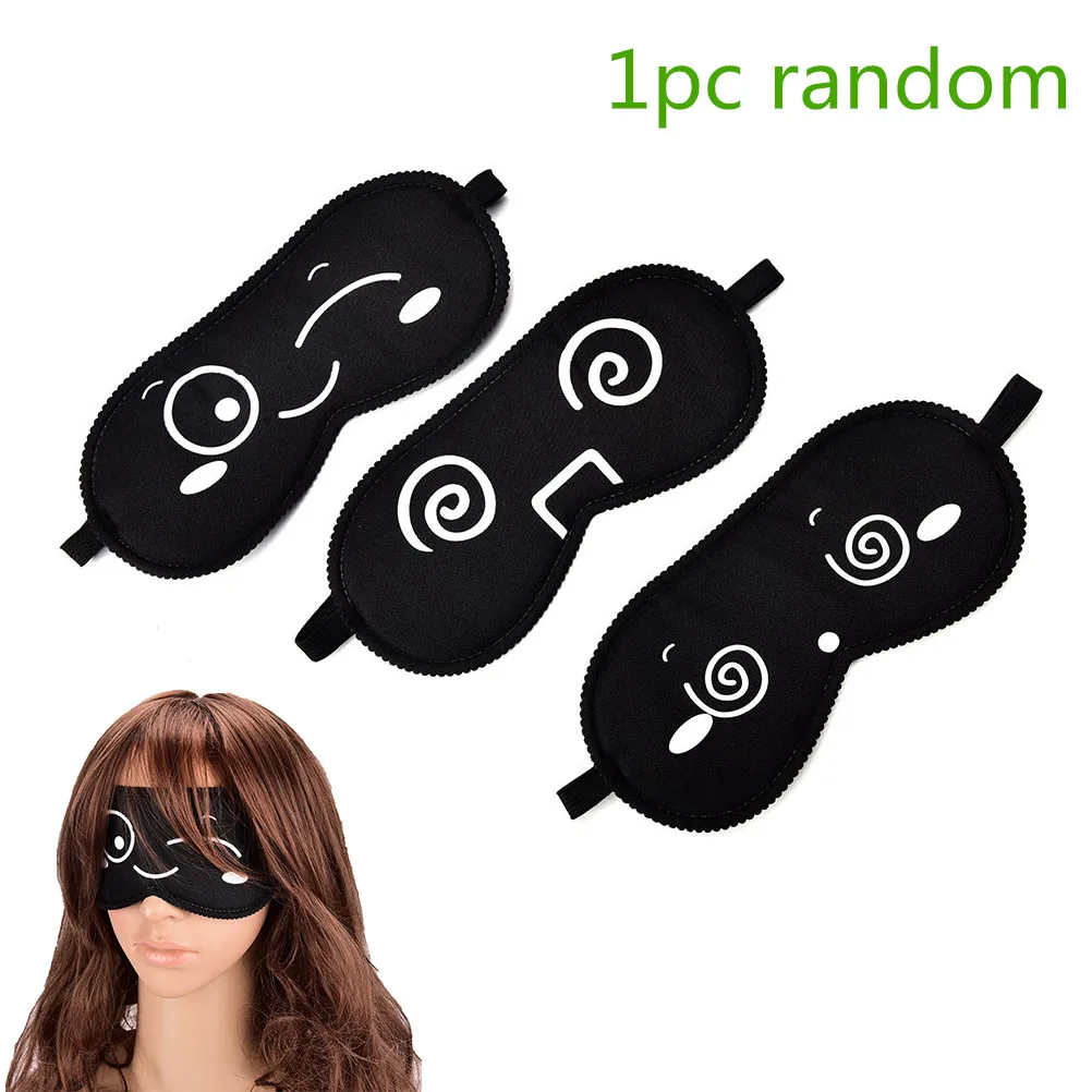 Black Eye Shade Sleeping Eye Mask Sleep Mask Black Mask Bandage On Eyes For Sleeping Blindfold Send Random