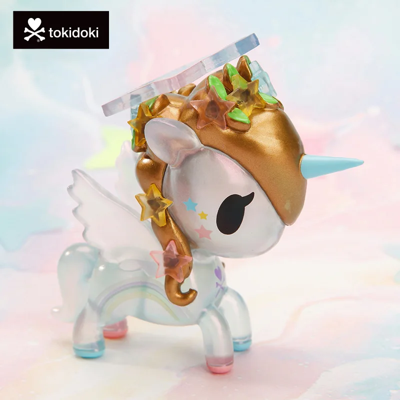 Оригинальная сумка Tokidoki единорог Мерцающая игрушки Аниме фигурки милый Единорог