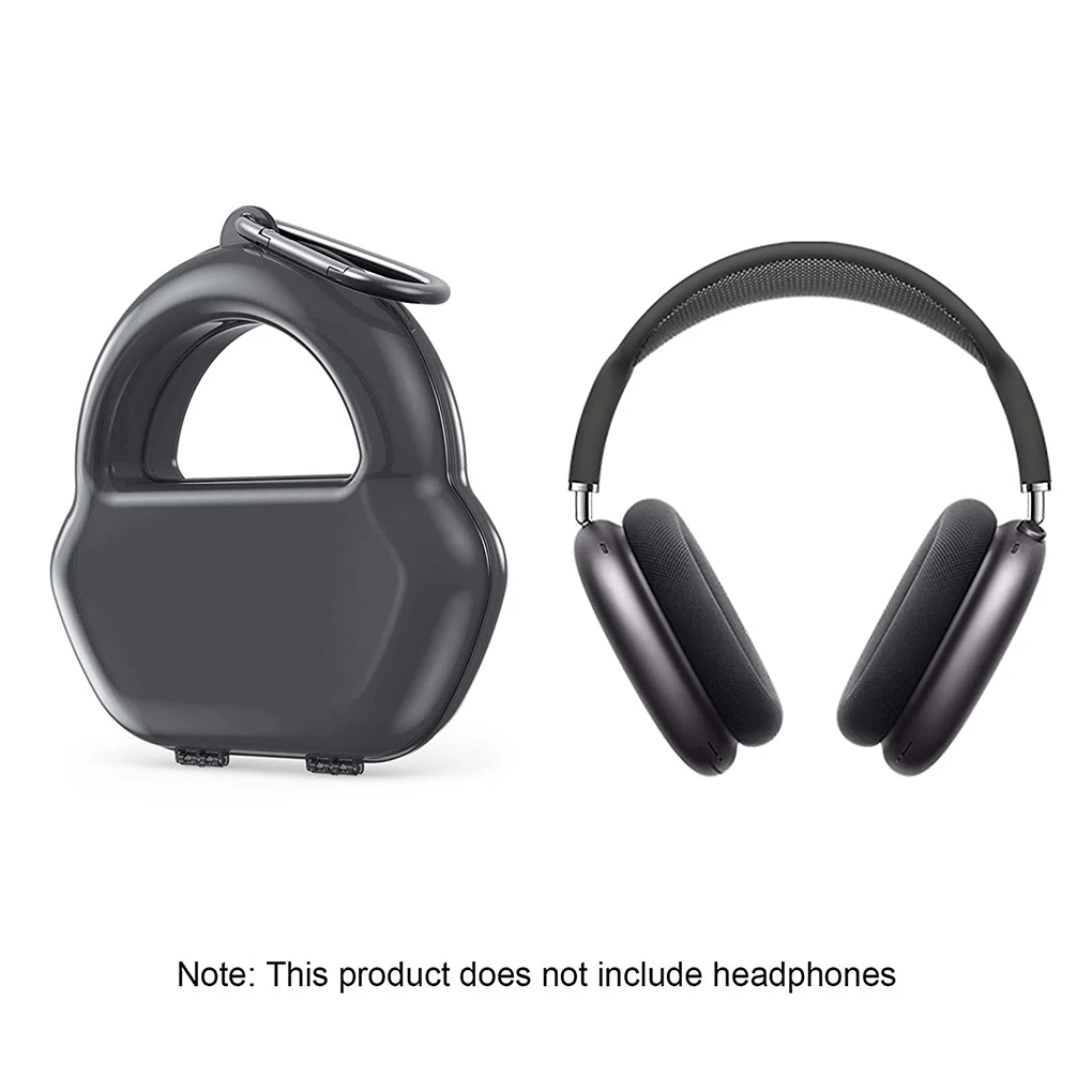 Boîte De Rangement Pour Airpods Max Écouteur Noir W37 - Accessoire Audio
