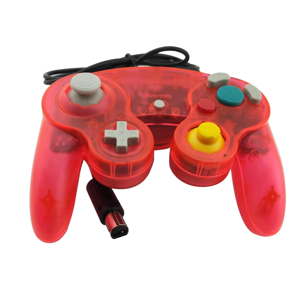 Wired Game Controller Gamepad  for NGC Joystick With One Button  for Game-Cube for W-i-i 