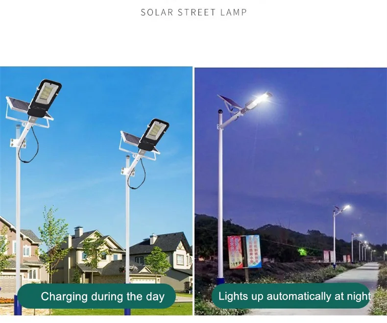 Светодиодный уличный фонарь на солнечной батарее, уличный светильник для улицы, ландшафтный светильник, деревенский дорожный прожектор, настенный светильник