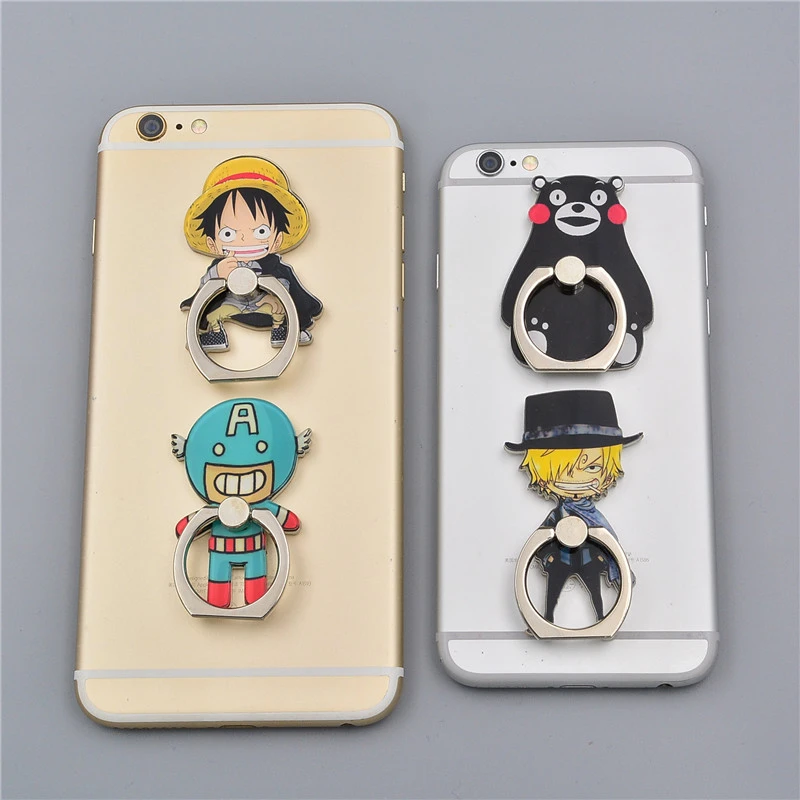 指リング Koteta アニメワンピースルフィわら帽子サンジ 360 度金属携帯電話スマートフォン Iphone Ipad 用スタンド One Piece Luffy One Pieceanime One Piece Aliexpress