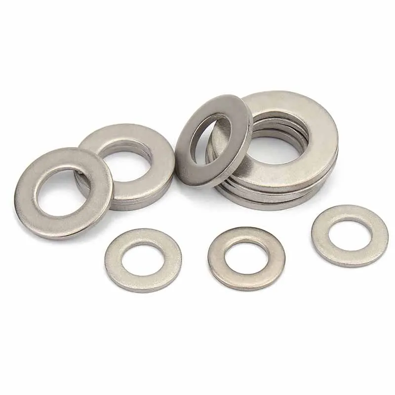 Pure Titanium TA2 Flat Washer Plain Gasket for M2.5 M3 M4 M5 M6 M8 M10 M12 M14 M16 M18 M20 Screw Bolt GB97 1/2/5/10pcs titanium washers titanium washer