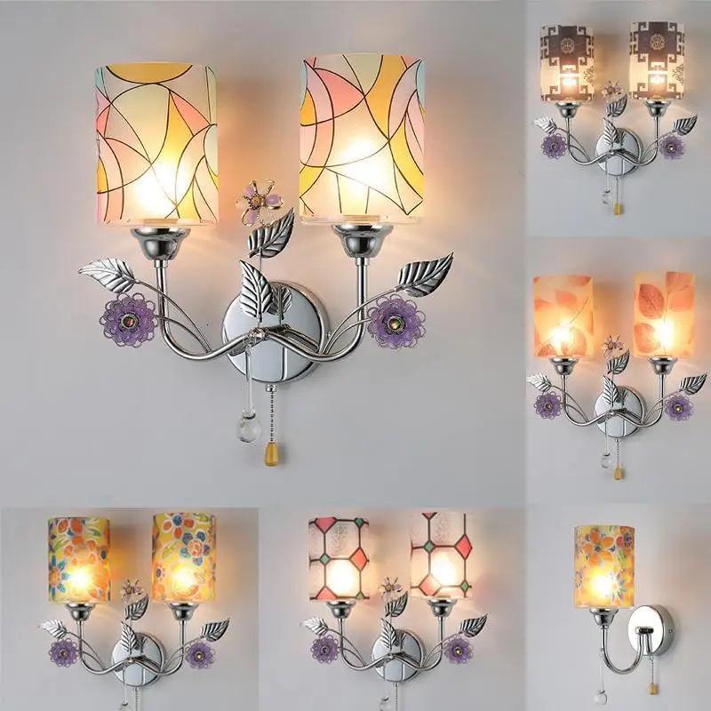 Arandela Mirror Luminaria Parede Lampen Современный хрустальный светильник Wandlamp для дома Aplique Luz Pared светодиодный настенный светильник