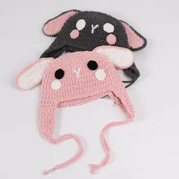 

Cute Winter Baby Hat Toddler Kids Boy Girl Cap Knitted Rabbit Ear Beanie Warm Hat Boys Girls Hats Caps Newborn Accessories