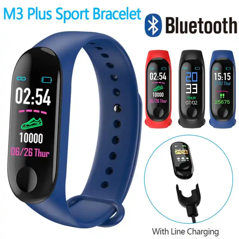 m3 smart band with heart rate sensor