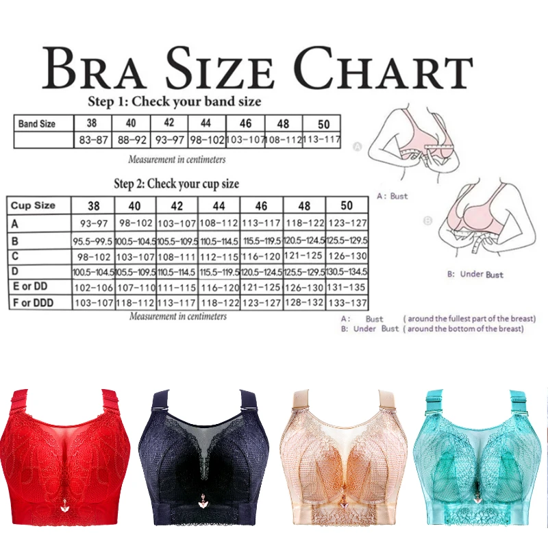 Ultra-Thin lace Big Breast Underwear Sexy Push up Bra Set (Color : Apricot,  Size : 36/80C) : : Clothing, Shoes & Accessories