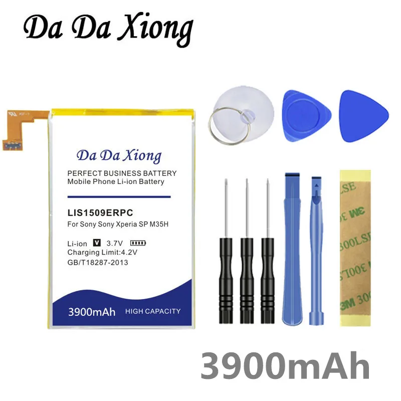 Аккумулятор Da Xiong 3900 мАч LIS1509ERPC для Sony Xperia SP M35h HSPA LTE C5302 C5303 C5306 c530x|battery for|battery for