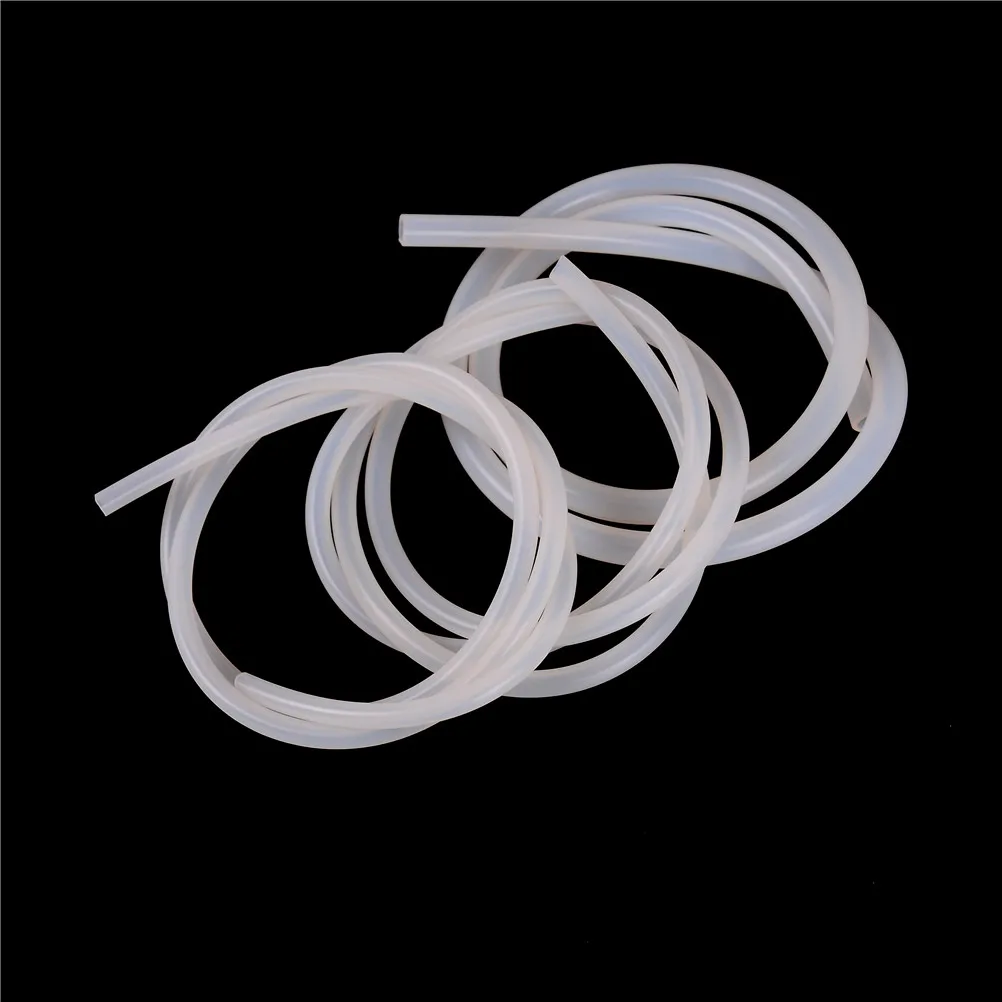 1PC 1M Silicone Tube Hose Translucent Tube Food Grade Non-toxic Soft Rubber  High Quality