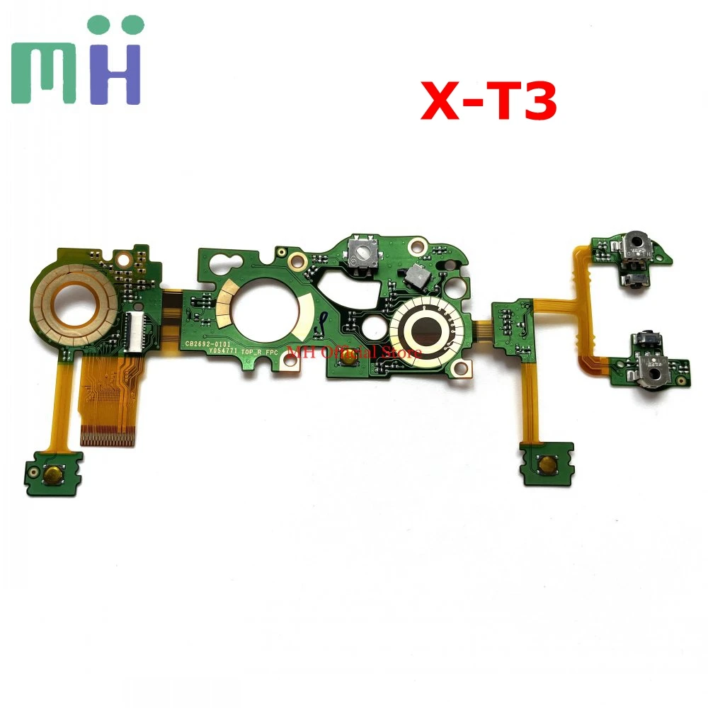 NEW For FUJI Fujifilm X T3 XT3 Top Cover Mode Dial Button Connect Flex
