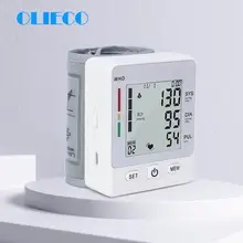 OLIECO Автоматический цифровой ЖК-монитор для ухода за здоровьем запястья и кровяного давления умный точный медицинский Пульс пульса PR тонометр CE