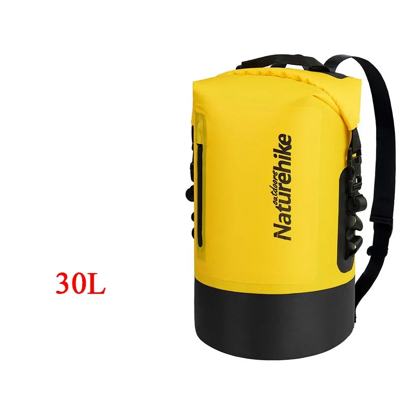 Naturehike 420D водонепроницаемая сумка из термополиуретана уличная сухая сумка речной треккинговые сумки водонепроницаемый рюкзак NH18F031-S - Цвет: Yellow 30L