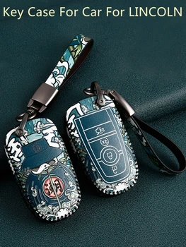 

Car Key Case for LINCOLN MKC MKZ MKX MKT MKS Nautilus Navigator TownCar Markâ…§ Continental Remote Cover Keyfobs Auto Accessories