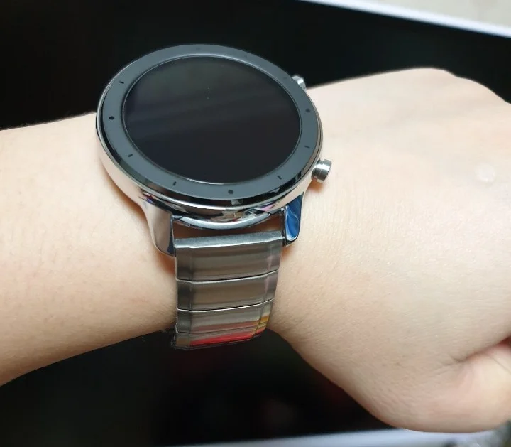 UEBN 20 мм 22 мм металлический ремешок из нержавеющей стали для часов samsung Active gear S3 S2 классические полосы для часов huami Amazfit Bip GTR