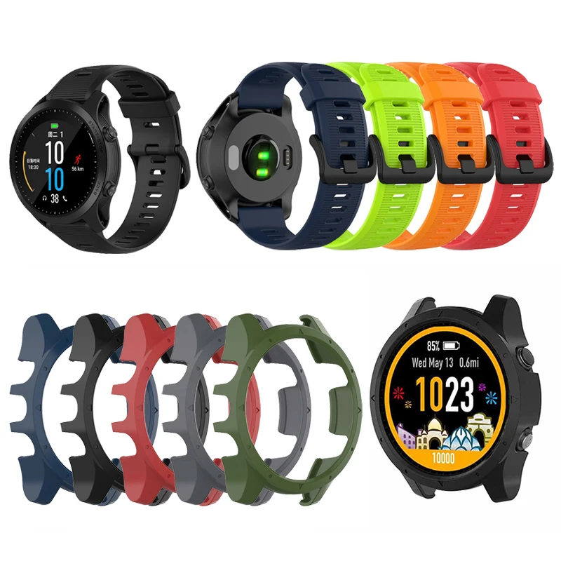 Силиконовый ремешок для часов Garmin Forerunner 945 935 чехол ПК|Ремешки часов| |
