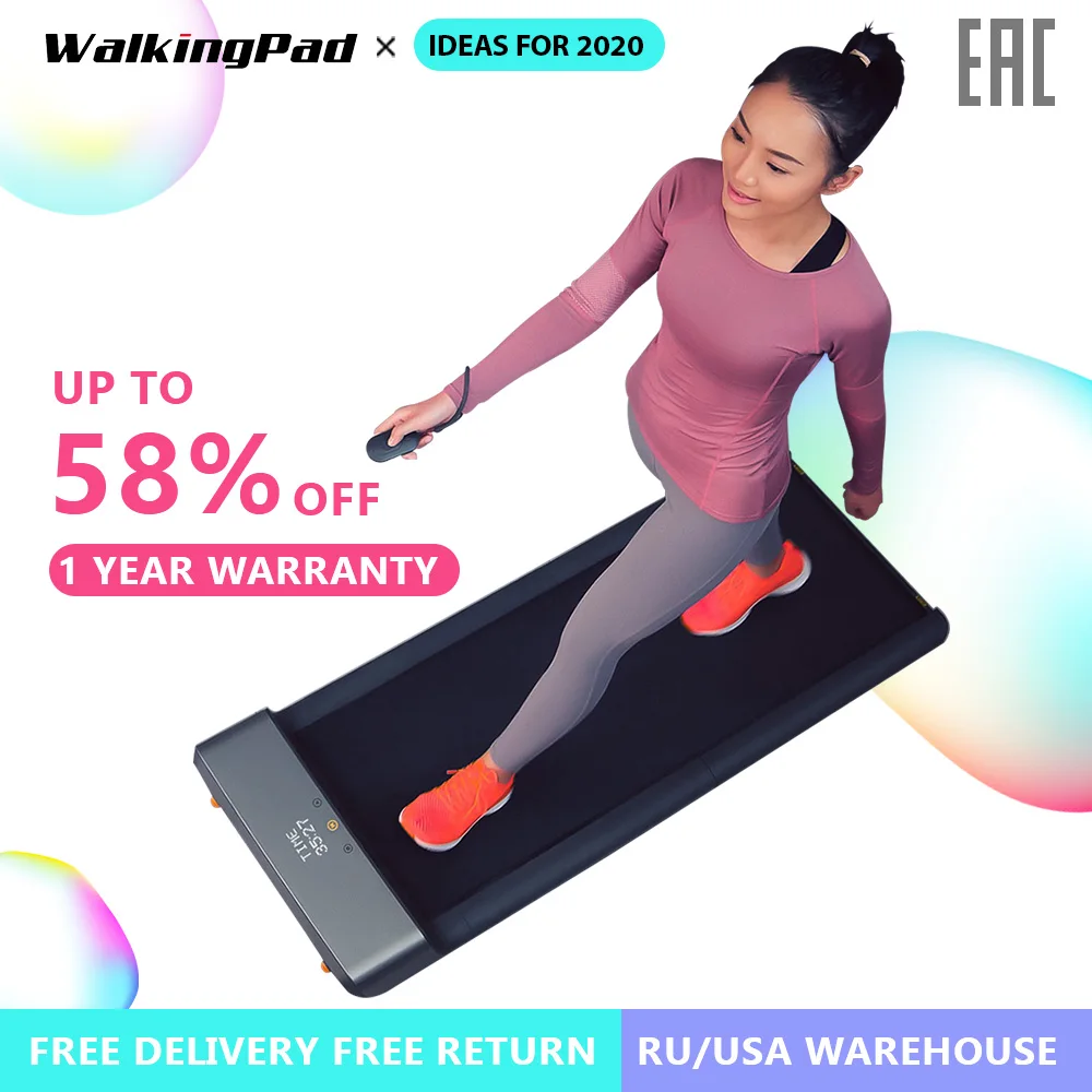  WalkingPad Treadmill A1 Smart Foldable Electric Sport Walking Machine Conveyor Belt Body Building T