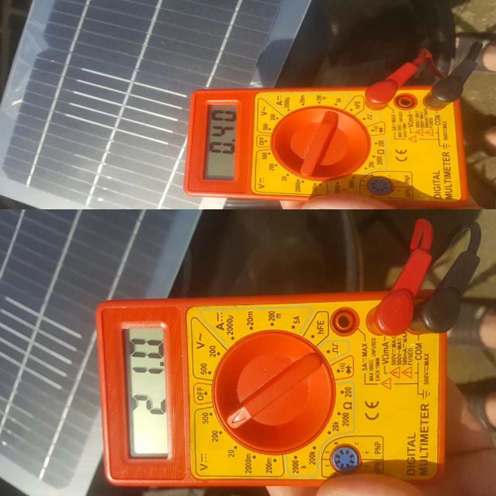 Conector ao ar Boguang Painel Solar Kit Transparente Semi-flexível Monocristalino Célula Módulo Faça Você Mesmo Livre dc 12v Carregador 18v 10w - Image 6