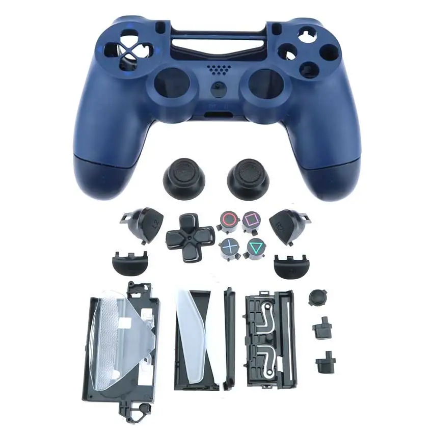 YuXi Замена Полный корпус и кнопки мод комплект для JDS JDM 040 DualShock 4 playstation 4 PS4 Pro тонкий корпус Чехол - Цвет: D