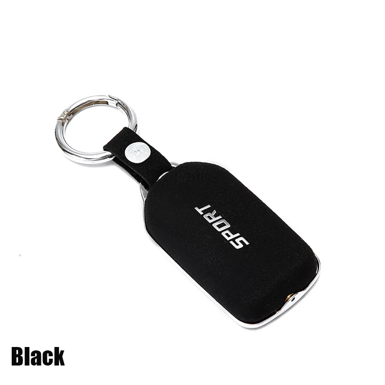 ZOBIG Поворотная меховая автомобильная сумка для ключей чехол Fobs Подходит для Honda HR-V Vezel fit Fit