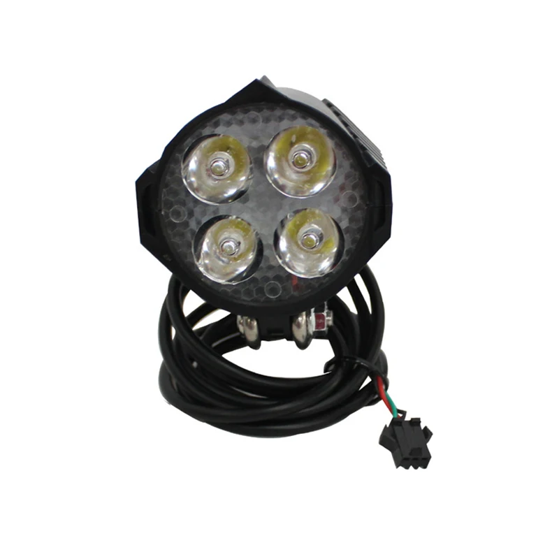 Top 12V-80V 12W LED Electric Bicycle Headlight Horn Tail Light Switch Assembly Rear light with brake & steering durable bike parts 2 Top 12V-80V 12W LED Electric Bicycle Headlight Horn Tail Light Switch Assembly Rear light with brake & steering durable bike parts 2