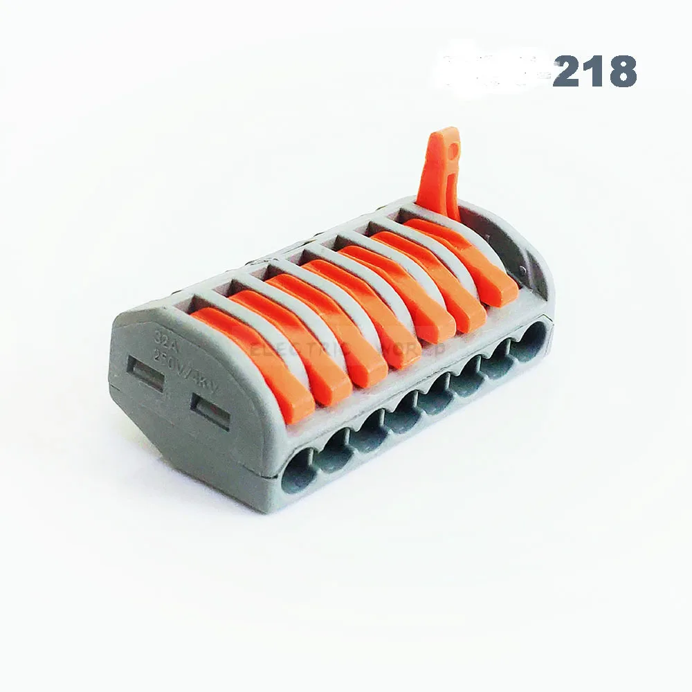 Wire Connector SPL 212 plug in waterproof connector Compact electrical fast connection Universal Terminal Block power connector