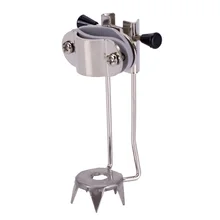 Крепления ледовые кошки треккинг полюс тростника советы Crampon Пять зубец прогулки скалолазание Нескользящие путешествия из нержавеющей стали