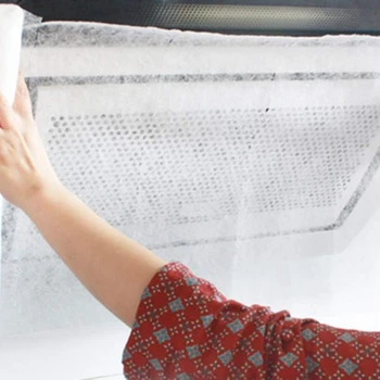 

Clean Cooking Nonwoven Oil Absorption Kitchen Supplies Filter Mesh Range Hood Filter Paper