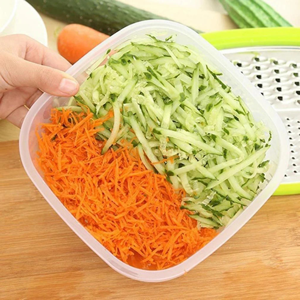 Coupe-légumes manuel - Râpe à légumes multifonctionnelle 3 en 1 - Coupe