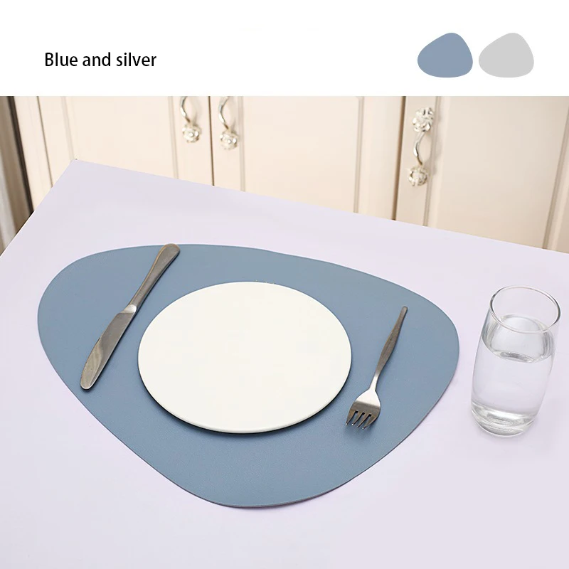 blue and silver